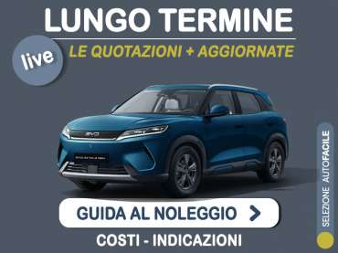 Offerta auto di vari segmenti BYD ATTO 2 DM-i: come noleggiarla e quanto costa Plug-in Hybrid 