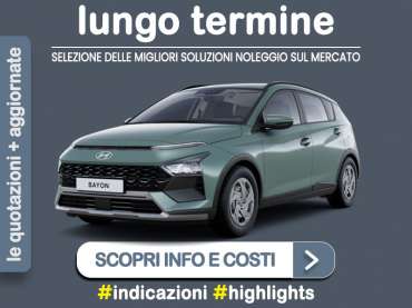 Offerta SUV e CrossOver Come noleggiare una HYUNDAI BAYON e quanto costa? Scopriamo la soluzione di Hyundai Renting Benzina 