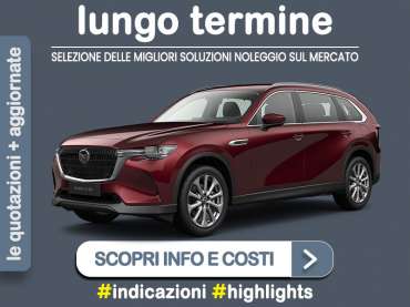 Offerta SUV e CrossOver Come noleggiare una MAZDA CX-80 HOMURA PLUG-IN HYBRID e quanto costa? Scopriamo la soluzione più aggiornata Plug-in Hybrid 