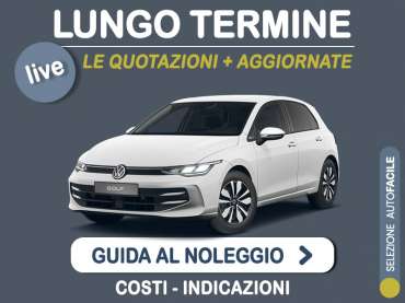 Offerta Berlina VOLKSWAGEN GOLF: come noleggiarla e quanto costa Varie motorizzazioni 