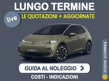 Offerta Berlina VOLKSWAGEN ID.3: come noleggiarla e quanto costa Elettrica 