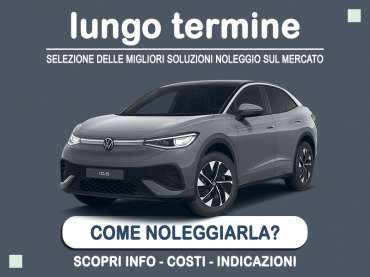 Offerta SUV e CrossOver Come noleggiare una VOLKSWAGEN ID.5 e quanto costa? Scopriamo la soluzione NOLEGGIO VOLKSWAGEN per Privati e Professionisti Elettrica 