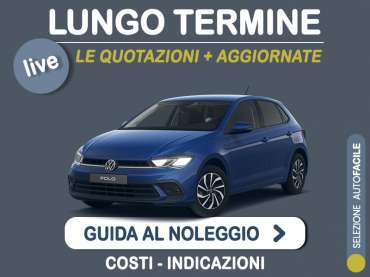 Offerta Berlina VOLKSWAGEN POLO: come noleggiarla e quanto costa Varie motorizzazioni 