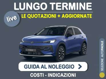 Offerta SUV e CrossOver VOLKSWAGEN T-ROC: come noleggiarla e quanto costa Varie motorizzazioni 