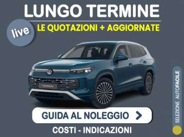 Offerta SUV e CrossOver VOLKSWAGEN TAYRON: come noleggiarla e quanto costa Varie motorizzazioni 