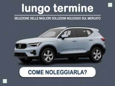 Offerta SUV e CrossOver Come noleggiare una VOLVO XC40 e quanto costa? Scopriamo la soluzione di Volvo Car Rent per clienti privati Ibrida - benzina (MHEV) 