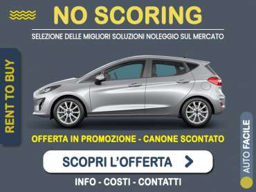 Offerta Berlina FORD FIESTA 75CV Titanium: noleggio no scoring - l'offerta RENT TO BUY del broker MT Motors, con possibilità di acquisto a tariffa agevolata Benzina 
