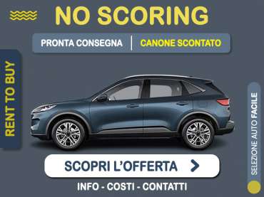 Offerta SUV e CrossOver FORD KUGA Diesel automatica 120CV ST-Line: noleggio no scoring - l'offerta RENT TO BUY del broker MT Motors, con possibilità di acquisto a tariffa agevolata Diesel 
