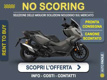 Offerta Scooter HONDA ADV 350: noleggio no scoring - l'offerta RENT TO BUY del broker MT Motors, con possibilità di acquisto a tariffa agevolata Benzina 
