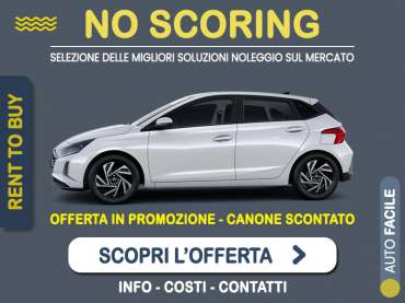 Offerta Berlina HYUNDAI i20 90CV GPL: noleggio no scoring - l'offerta RENT TO BUY del broker MT Motors, con possibilità di acquisto a tariffa agevolata GPL 