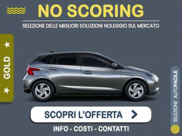 Offerta Berlina HYUNDAI i20 a benzina: noleggio no scoring - l'offerta 