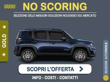 Offerta SUV e CrossOver JEEP RENEGADE e-Hybrid cambio automatico: noleggio no scoring - l'offerta 