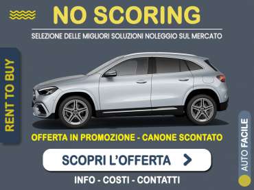 Offerta SUV e CrossOver MERCEDES-BENZ GLA 180d AMG Line: noleggio no scoring - l'offerta RENT TO BUY del broker MT Motors, con possibilità di acquisto a tariffa agevolata Diesel 