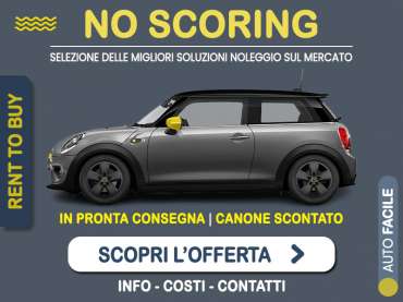 Offerta Berlina MINI Cooper elettrica: noleggio no scoring - l'offerta RENT TO BUY del broker MT Motors, con possibilità di acquisto a tariffa agevolata Elettrica 