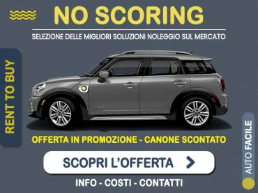 Offerta SUV e CrossOver MINI COUNTRYMAN Cooper SE All4 220CV Plug-in Hybrid: noleggio no scoring - l'offerta RENT TO BUY del broker MT Motors, con possibilità di acquisto a tariffa agevolata Plug-in Hybrid 