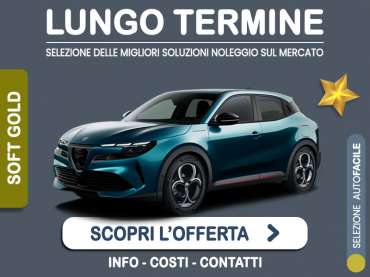 Offerta SUV e CrossOver Noleggio lungo termine ALFA ROMEO JUNIOR Ibrida: l'offerta di MT Motors con valutazione dello scoring finanziario più flessibile Ibrida - benzina (MHEV) 