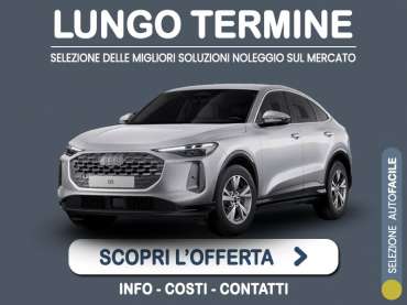 Offerta SUV e CrossOver AUDI Q5 Sportback e-hybrid quattro: la quotazione più aggiornata del broker Medicredit Rent per il noleggio a lungo termine [febbraio 2026] Plug-in Hybrid 