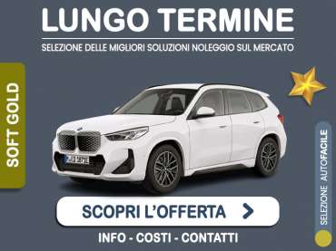 Offerta SUV e CrossOver Noleggio lungo termine BMW iX1 eDrive20: l'offerta di MT Motors con valutazione dello scoring finanziario più flessibile Elettrica 
