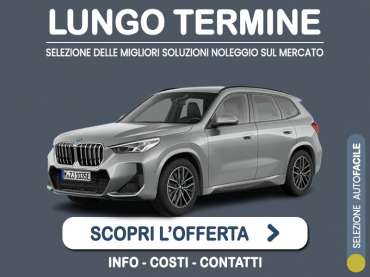 Offerta SUV e CrossOver BMW X1 xDrive 25e Plug-in Hybrid: la quotazione più aggiornata del broker Medicredit Rent per il noleggio a lungo termine [febbraio 2026] Plug-in Hybrid 