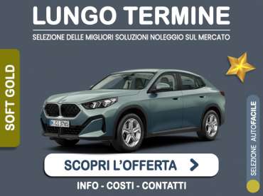 Offerta SUV e CrossOver Noleggio lungo termine BMW X2 sDrive 18d DCT: l'offerta di MT Motors con valutazione dello scoring finanziario più flessibile Diesel 
