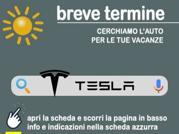 Offerta scegli tu il tipo di vettura Guida al noleggio auto a breve termine: scopriamo il noleggio TESLA di Enerev = info, indicazioni, link utili Elettrica 