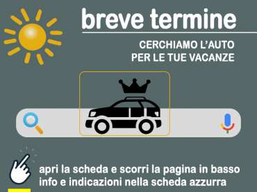 Offerta scegli tu il tipo di vettura Guida al noleggio auto a breve termine: scopriamo come prenotare un'auto di alta gamma con Primerent exclusive car rental = info, indicazioni, link utili secondo disponibilità 