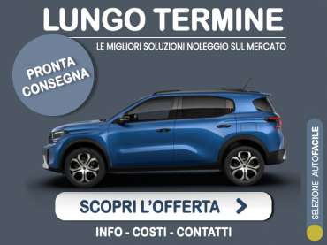 Offerta SUV e CrossOver Noleggio CITROËN C3 Aircross 1.2 PureTech in pronta consegna: l'offerta stock del broker Medicredit Rent Benzina 