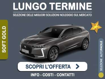 Offerta Berlina Noleggio lungo termine DS 4 BlueHDi: l'offerta di MT Motors con valutazione dello scoring finanziario più flessibile Diesel 