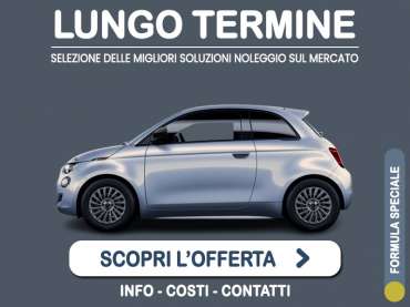 Offerta City car Noleggio FIAT 500 Hybrid Pop: l'offerta del broker Medicredit Rent con la formula speciale 