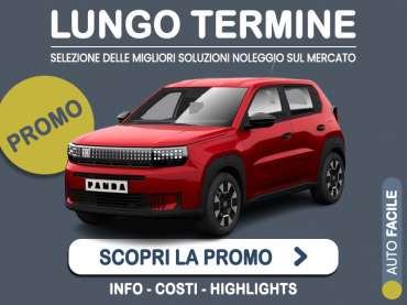 Offerta SUV e CrossOver Noleggio FIAT GRANDE PANDA hybrid = l'offerta promozionale del broker Medicredit Rent con canone scontato | Ottobre - Novembre 2025 Ibrida - benzina (MHEV) 