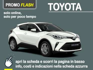 Offerta SUV e CrossOver Noleggio flash TOYOTA C-HR 1.8 Hybrid Business = offerta di KINTO One disponibile solo online, in pronta consegna - luglio 2023 Full Hybrid 