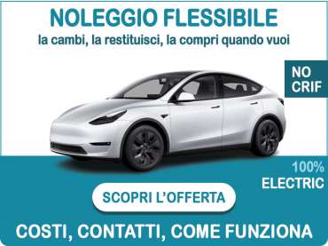 Offerta SUV e CrossOver Noleggio flessibile TESLA Model Y Dual Motor Long Range: l'offerta di Medicredit Rent disponibile anche per segnalati in Crif e soc. neocostituite Elettrica 