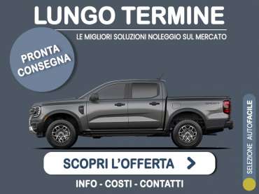 Offerta Pick Up Noleggio FORD RANGER 2.0 EcoBlue in pronta consegna: l'offerta stock del broker Medicredit Rent Diesel 