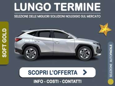 Offerta SUV e CrossOver Noleggio lungo termine HYUNDAI TUCSON: l'offerta di MT Motors con valutazione dello scoring finanziario più flessibile Ibrida - diesel (MHEV) 