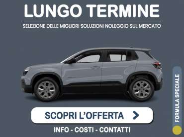 Offerta SUV e CrossOver Noleggio JEEP AVENGER e-Hybrid automatica: l'offerta del broker Medicredit Rent con la formula speciale 