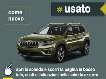 Offerta SUV e CrossOver Noleggio usato: JEEP CHEROKEE 2.2 Mjt Longitude FWD Auto = offerta 