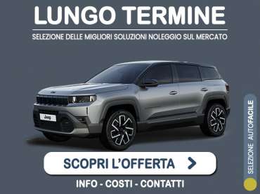 Offerta SUV e CrossOver JEEP COMPASS Plug-in Hybrid: la quotazione più aggiornata del broker Medicredit Rent per il noleggio a lungo termine [primavera 2026] Plug-in Hybrid 