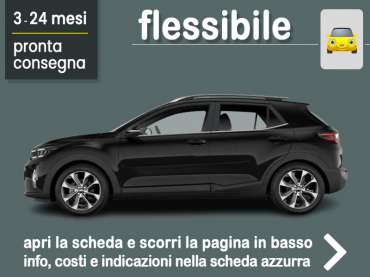 Offerta SUV e CrossOver Noleggio KIA STONIC 1.0 T-GDi MHEV Urban in pronta consegna: scopri l’offerta flessibile promossa da Medicredit Rent Ibrida - benzina (MHEV) 