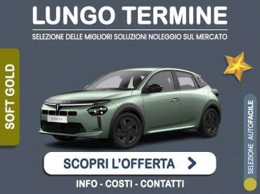 Offerta Berlina Noleggio lungo termine LANCIA YPSILON ibrida: l'offerta di MT Motors con valutazione dello scoring finanziario più flessibile Ibrida - benzina (MHEV) 
