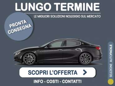 Offerta Berlina Noleggio MASERATI GHIBLI 2.0 MHEV in pronta consegna: l'offerta stock del broker Medicredit Rent Ibrida - benzina (MHEV) 
