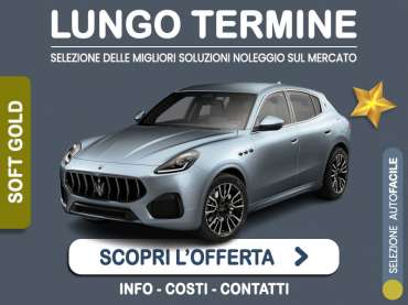 Offerta SUV e CrossOver Noleggio lungo termine MASERATI GRECALE 2.0 MHEV Q4 auto: l'offerta di MT Motors con valutazione dello scoring finanziario più flessibile Ibrida - benzina (MHEV) 