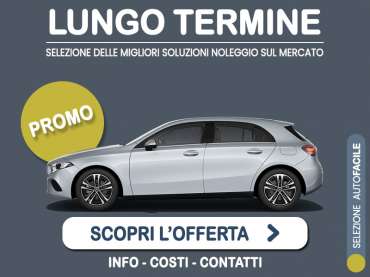 Offerta Berlina Noleggio MERCEDES-BENZ Classe A 180 - promo PREMIUM: l'offerta speciale di Medicredit Rent con canone scontato [aprile 2026] Ibrida - benzina (MHEV) 