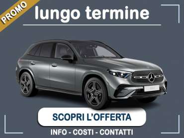 Offerta SUV e CrossOver Noleggio auto in promozione: MERCEDES-BENZ GLC 220D 4MATIC Mild Hybrid = l'offerta speciale del broker Medicredit Rent, con tariffa scontata Ibrida - diesel (MHEV) 