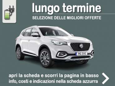 Offerta SUV e CrossOver Noleggio MG EHS Plug-in Hybrid Luxury = scopri come noleggiarla e quanto costa - un'offerta di MG RENT Plug-in Hybrid 