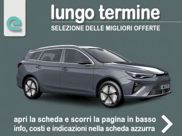 Offerta Station wagon Noleggio MG5 Luxury - electric = scopri come noleggiarla e quanto costa - un'offerta di MG RENT Elettrica 