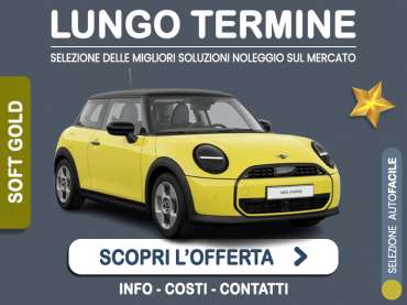 Offerta Berlina Noleggio lungo termine MINI COOPER: l'offerta di MT Motors con valutazione dello scoring finanziario più flessibile Benzina 