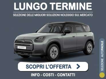Offerta SUV e CrossOver MINI COUNTRYMAN all-electric: la quotazione più aggiornata del broker Medicredit Rent per il noleggio a lungo termine [febbraio 2026] Elettrica 