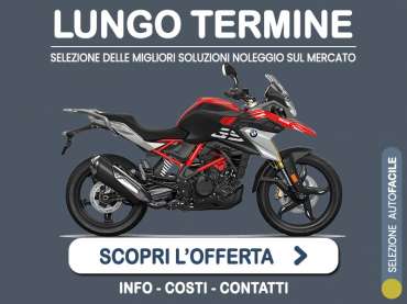Offerta Moto Noleggio Moto BMW G 310 GS: l'offerta più aggiornata di Medicredit Rent [maggio 2026] Benzina 