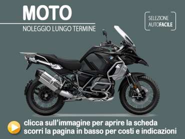 Offerta Moto Noleggio moto BMW R 1250 GS ADVENTURE: offerta lungo termine anticipo zero di Medicredit Rent Benzina 