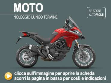 Offerta Moto Noleggio moto DUCATI MULTISTRADA 950 RED: offerta lungo termine anticipo zero di Medicredit Rent Benzina 